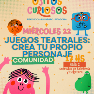 Juegos teatrales: ¡Crea tu propio personaje!